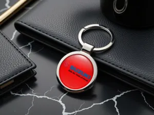 Suzuki Llavero Perro Anillo Metal Duradero